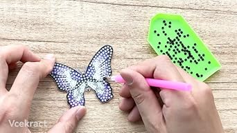 BUTTERFLY - quyetchien Amazon.com: Vcekract 8 Pcs Butterfly Diamond Painting Kits